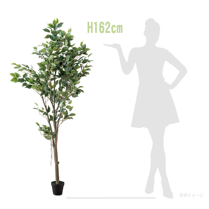 フィカスツリー　観葉植物　フェイクグリーン 人工植物の画像