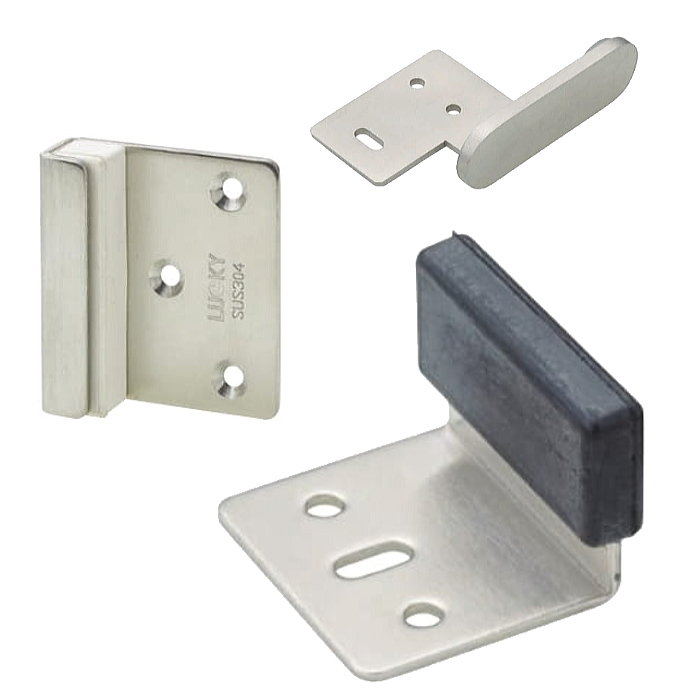 トイレの戸当たり　ラバトリーストッパー　扉金物　取り替え・交換 DIY の画像