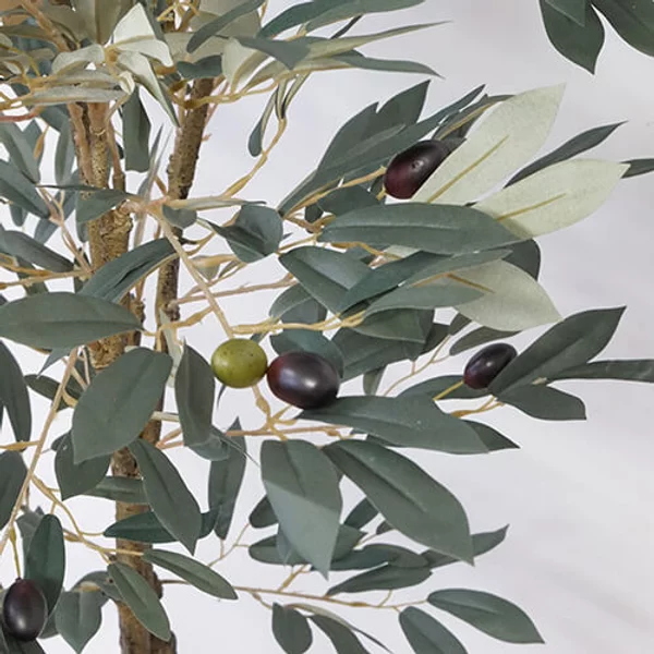 オリーブの樹　観葉植物　フェイクグリーン 大型　H152cm 人工植物 画像
