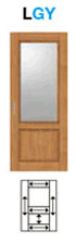 標準ドア リクシル ガラス組込み室内ドア ASTH-LGY ラシッサS ヴィンティア画像