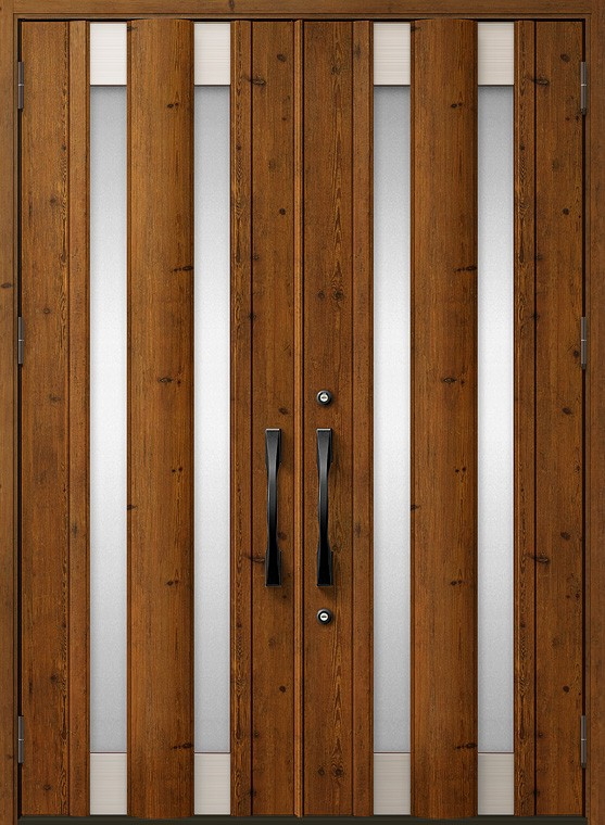 玄関ドア　C14型 プレナスX 片開き・親子ドア・片袖・両袖・両開き・親子入隅画像
