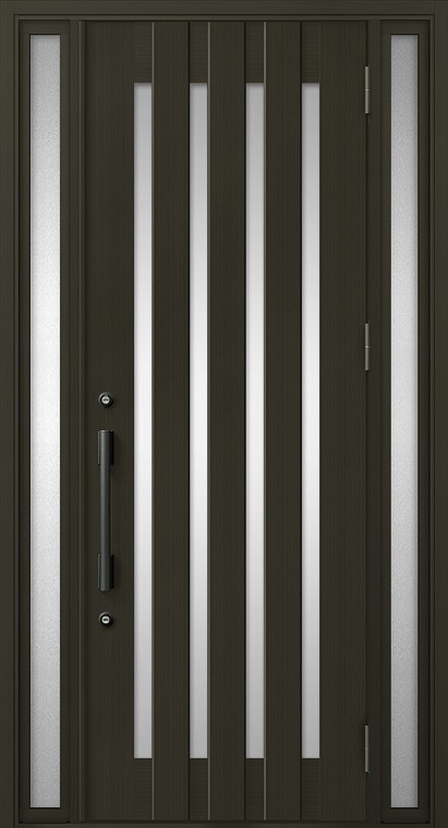 玄関ドア　C17型 プレナスX 片開き・親子ドア・片袖・両袖・親子入隅画像