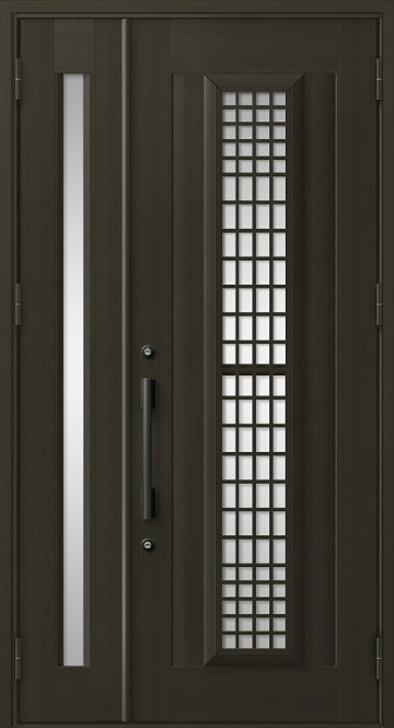 玄関ドア　通風　上げ下げダブルハング窓内蔵　採風タイプ　C84型 プレナスX画像