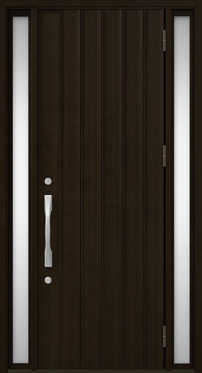 玄関ドア N16型 プレナスX 片開き・親子ドア・片袖・両袖・親子入隅画像