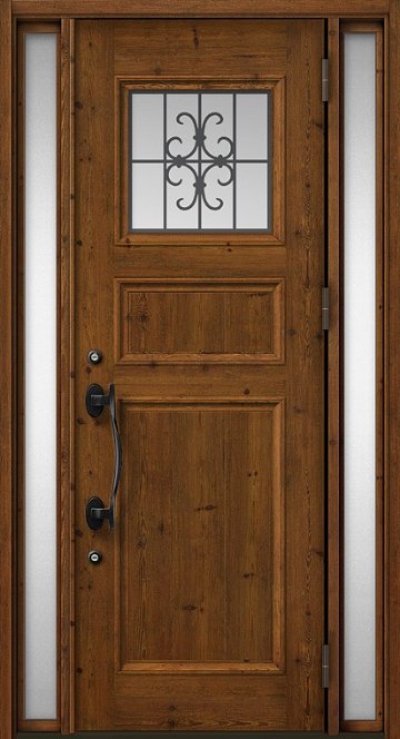 玄関ドア　T14型 プレナスX 片開き・親子ドア・片袖・両袖・親子入隅画像