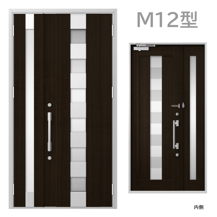 玄関ドア　M12型 プレナスX オートロック・タッチキー対応の画像