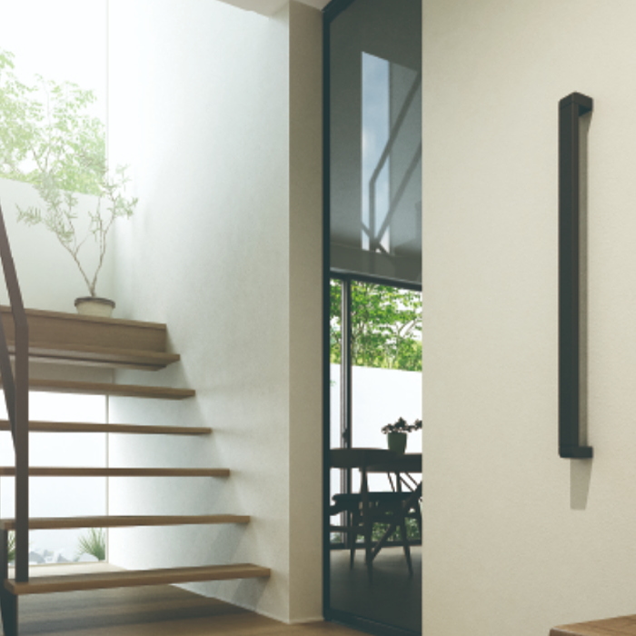 I型手すり　モノトーン の画像