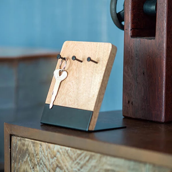 木製キースタンド　アクセサリーラック の画像
