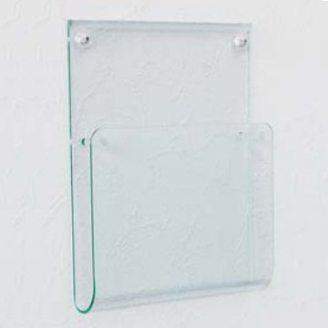 クリアポケット　石膏ボード取付ピン付属 アクリル|壁収納ラック 壁付け 壁掛け DIY おしゃれ 壁面収納 の画像