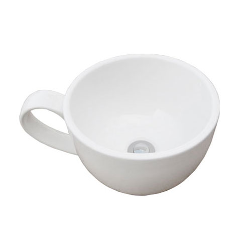 コーヒーカップ型洗面器