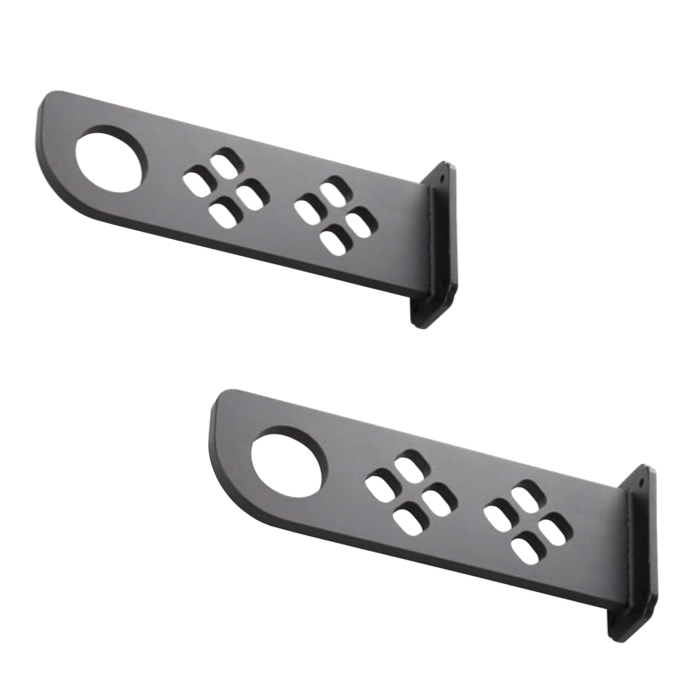 アンティーク　暖簾掛け持出型（２ケセット）通しタイプ　暖簾掛け金物 　部品　パーツ金物　取り替え・交換 DIY の画像