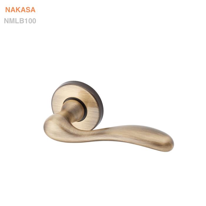 イタリア製 レバーハンドル　丸座　空錠・間仕切錠 の画像