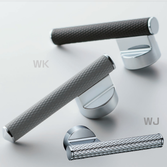 レバーハンドル　カワジュン製　WJ 　WK　丸座 の画像