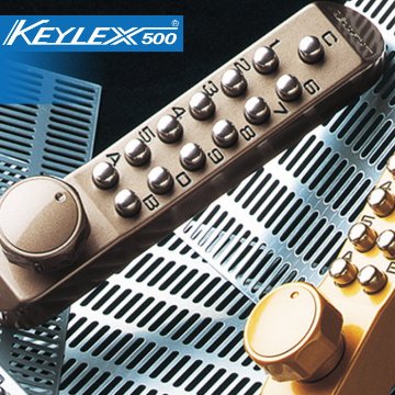キーレックス 長沢製作所 Nagasawa Keylex500 鍵閉め忘れ 鍵盗難 ピッキング対策 防止2ロック補助錠画像