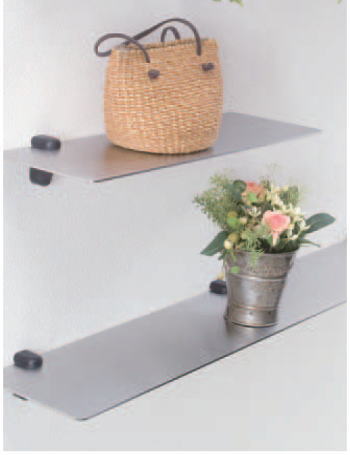 メタルシェルフ　SB　ブラケットセット（シェルフボード）棚板と取付金具セット画像