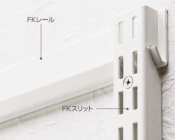 壁面収納システム　基本セット 陳列棚 壁面テーブル 壁付けスタンド 脚なしスタンドの画像