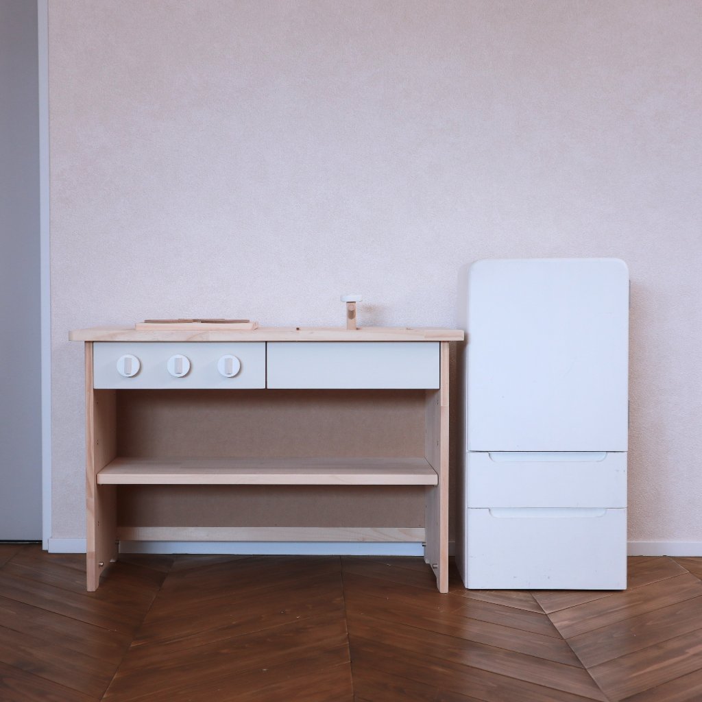 おままごとキッチン＆冷蔵庫セットの画像