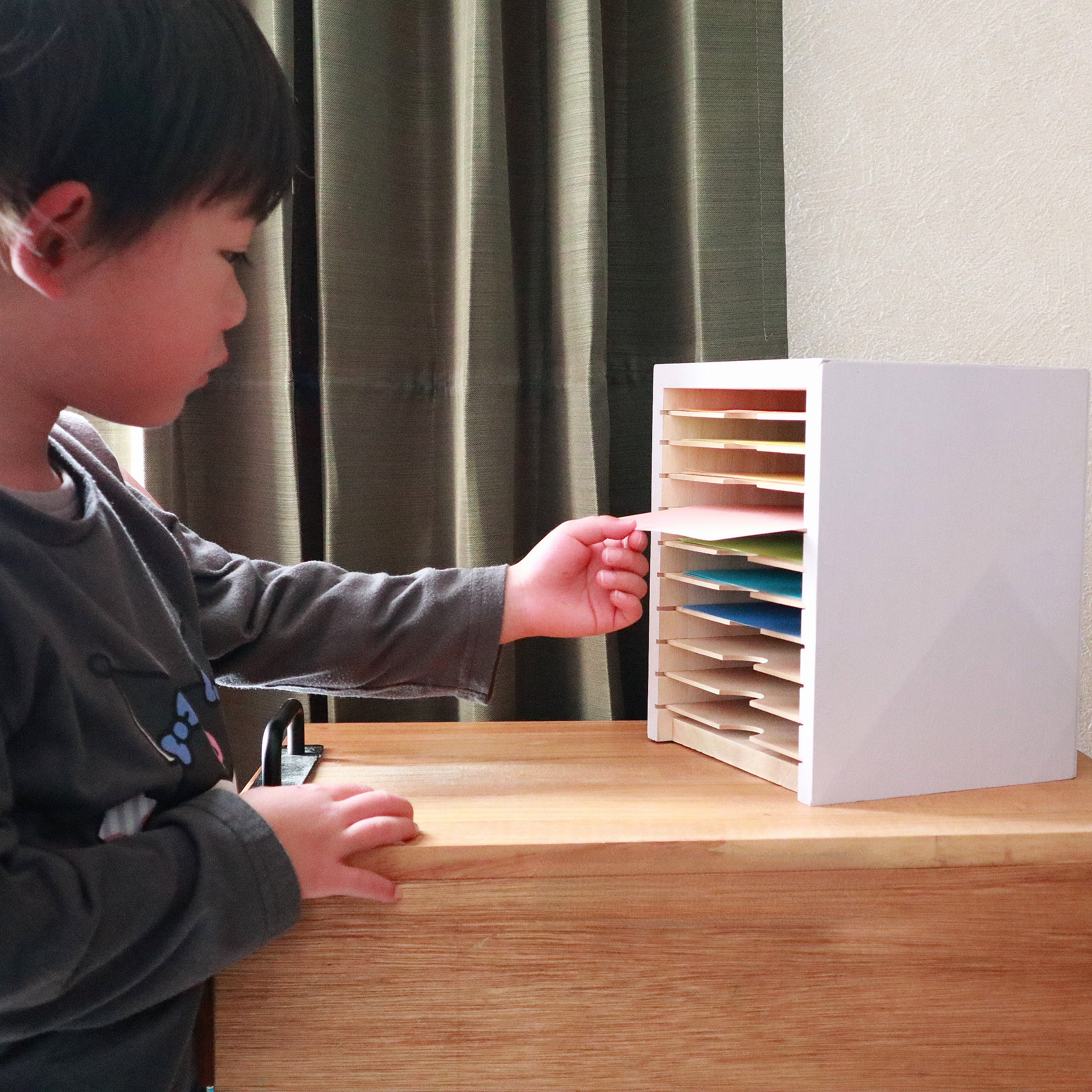 折り紙ラックの画像