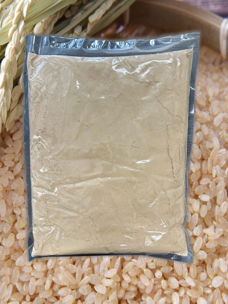 生物多様性農法の「玄米粉」1kg画像
