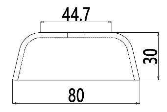 A-2-2 80角脚皿穴あり (変更あり)の画像