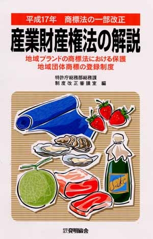平成１７年商標法の一部改正 産業財産権法の解説の画像