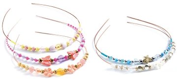 フランスおもちゃブランド「DJECOジェコ」手づくりヘアバンドキット自分だけのヘアアクセサリーを作ってみては？お誕生日プレゼントに対象8歳以上 の画像