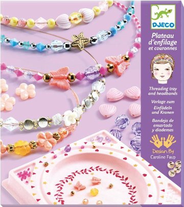 フランスおもちゃブランド「DJECOジェコ」手づくりヘアバンドキット自分だけのヘアアクセサリーを作ってみては？お誕生日プレゼントに対象8歳以上 の画像