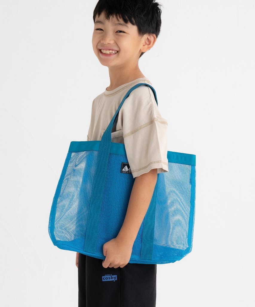 Stample スタンプル メッシュトートバックプールバッグやサブバッグに！入園祝い・入学祝いに 保育園、 幼稚園、 小学校でも3色の画像