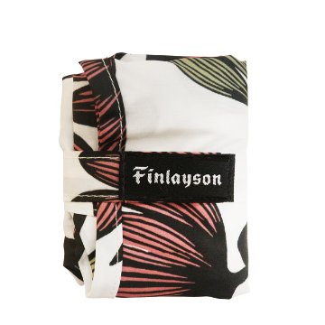 北欧ブランド「Finlaysonフィンレイソン」アルマピンクのお花ハンカチタオルとミニエコバッグのギフトセットプレゼントにおすすめです！の画像