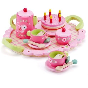 お誕生日プレゼントに！フランスおもちゃブランド「DJECOジェコ」リリーローズパーティ対象年齢３歳以上　知育玩具、木製おもちゃラッピング無料対象商品の画像