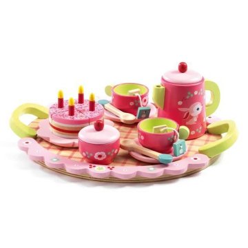 お誕生日プレゼントに！フランスおもちゃブランド「DJECOジェコ」リリーローズパーティ対象年齢３歳以上　知育玩具、木製おもちゃラッピング無料対象商品の画像