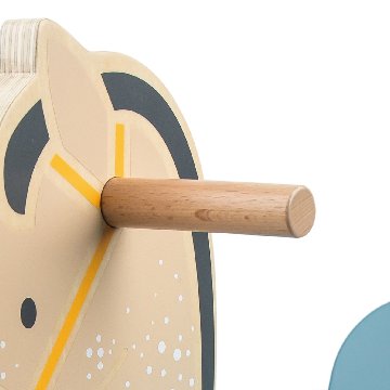 ご出産祝いベルギーおもちゃブランド「クラシックワールド」ロッキングホース 木馬 ベビーウォーカー 乗用玩具 室内 ベビー 赤ちゃん 乗り物おもちゃ 足こぎ12か月以上対象の画像
