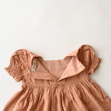 子供服ブランド「プチミグ」の夏の子供服日本発子供服ブランド「プチミグ」夏のワンピース刺しゅう入り100から120サイズまでお誕生日プレゼントに！の画像