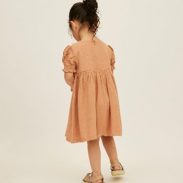 子供服ブランド「プチミグ」の夏の子供服日本発子供服ブランド「プチミグ」夏のワンピース刺しゅう入り100から120サイズまでお誕生日プレゼントに！の画像