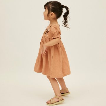 子供服ブランド「プチミグ」の夏の子供服日本発子供服ブランド「プチミグ」夏のワンピース刺しゅう入り100から120サイズまでお誕生日プレゼントに！の画像
