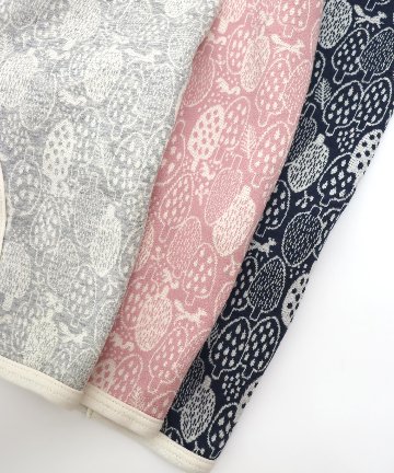 日本製ベビー服ブランド「スタンプル」北欧風フォレストジャガード綿コットン100％着心地抜群ベビー服2ウェイオールご出産祝い・ご出産準備に！50-70㎝（３色）MadeinJapanの画像