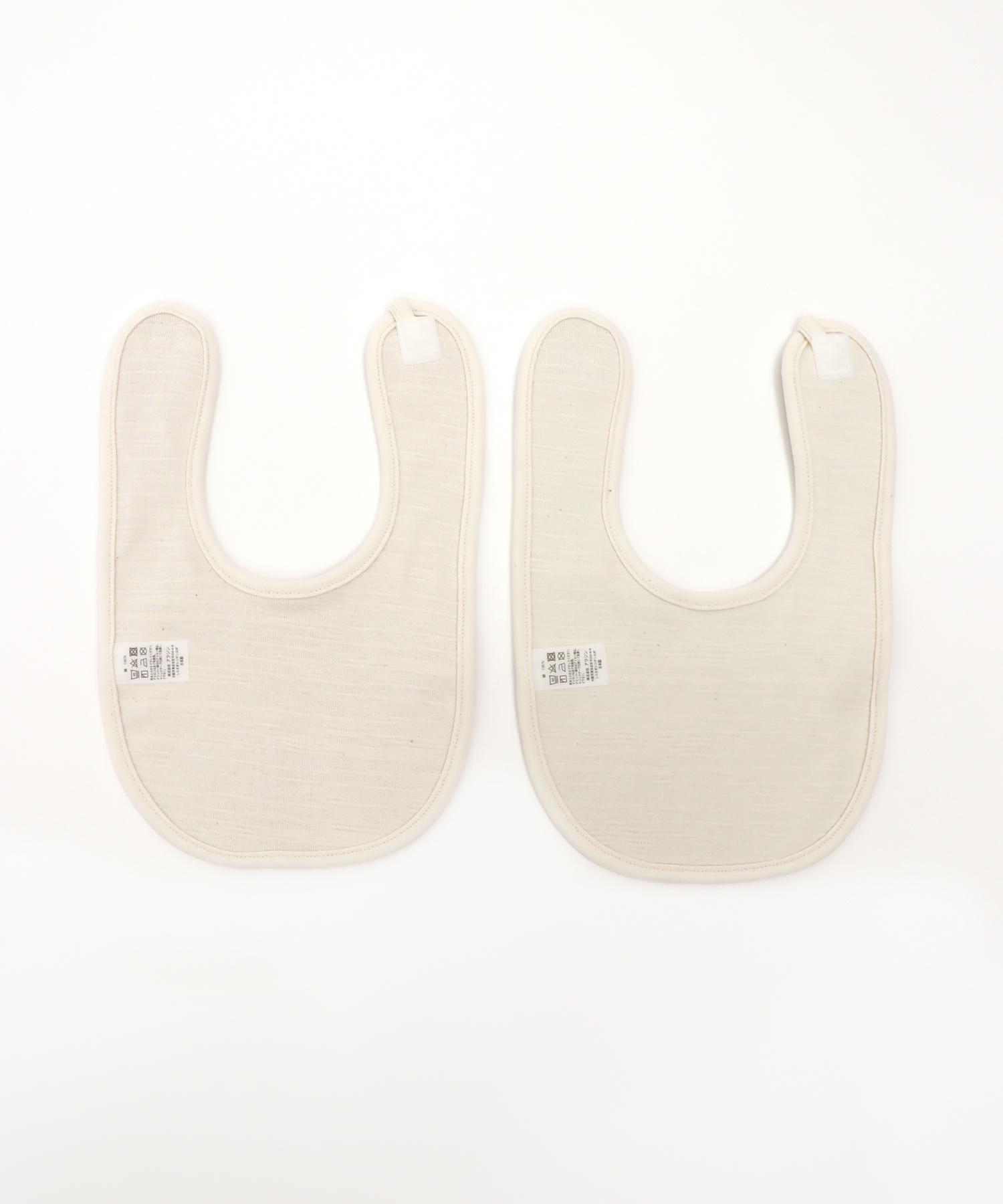 安心の日本製ご出産祝いにもおすすめベビー用スタイ☆赤ちゃんよだれかけ「スタンプル」2色フォレスト柄シンプルデザインが人気のベビー用品ブランド「スタンプル」の画像