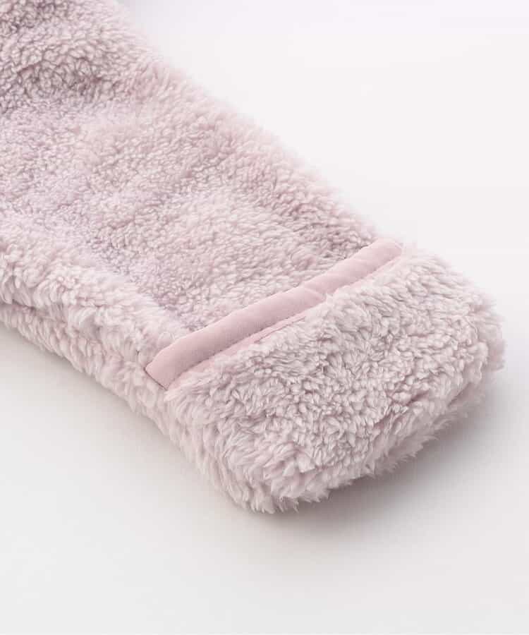 ご出産祝いに！冬産まれの赤ちゃんにベビーアンパサンド「アニマルボアジャンプスーツ」は、やさしいニュアンスのナチュラルなデザイン。ベビーのコーデにおしゃれさをプラス♪ハロウィンにも！の画像