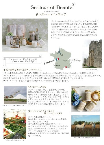 ラグジュアリーな香りで空間をアップグレードお友だちへのプレゼントにも！Senteur et Beaute サンタール エ ボーテ ザ ティー フレグランスブーケ ホワイトティーの画像