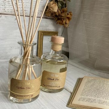 ラグジュアリーな香りで空間をアップグレードお友だちへのプレゼントにも！Senteur et Beaute サンタール エ ボーテ ザ ティー フレグランスブーケ ホワイトティーの画像