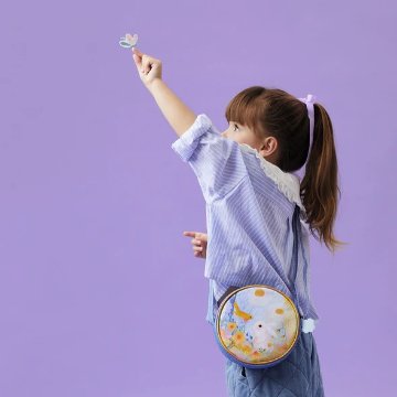 新商品！！お誕生日プレゼント・クリスマスプレゼントにポシェット、ショルダーバッグ女の子バッグフランスおもちゃブランド「DJECOジェコ」うさぎRabbitの画像