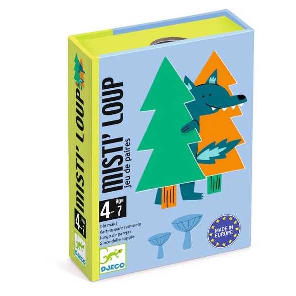 フランスおもちゃブランド「ジェコ」家族みんなで楽しめるゲーム「ミスチループ」イラストをつなげるババ抜きゲーム・神経衰弱もできます！の画像