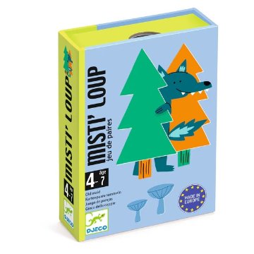フランスおもちゃブランド「ジェコ」家族みんなで楽しめるゲーム「ミスチループ」イラストをつなげるババ抜きゲーム・神経衰弱もできます！の画像