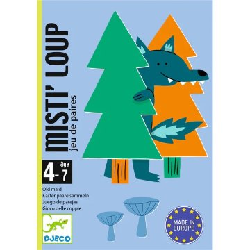 フランスおもちゃブランド「ジェコ」家族みんなで楽しめるゲーム「ミスチループ」イラストをつなげるババ抜きゲーム・神経衰弱もできます！の画像