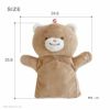 【１歳プレゼントにおすすめ♪】思わずぎゅっとしたくなる、ふわふわのやわらか生地ハンドパペット「ぽけっと ぱぺっと」の画像