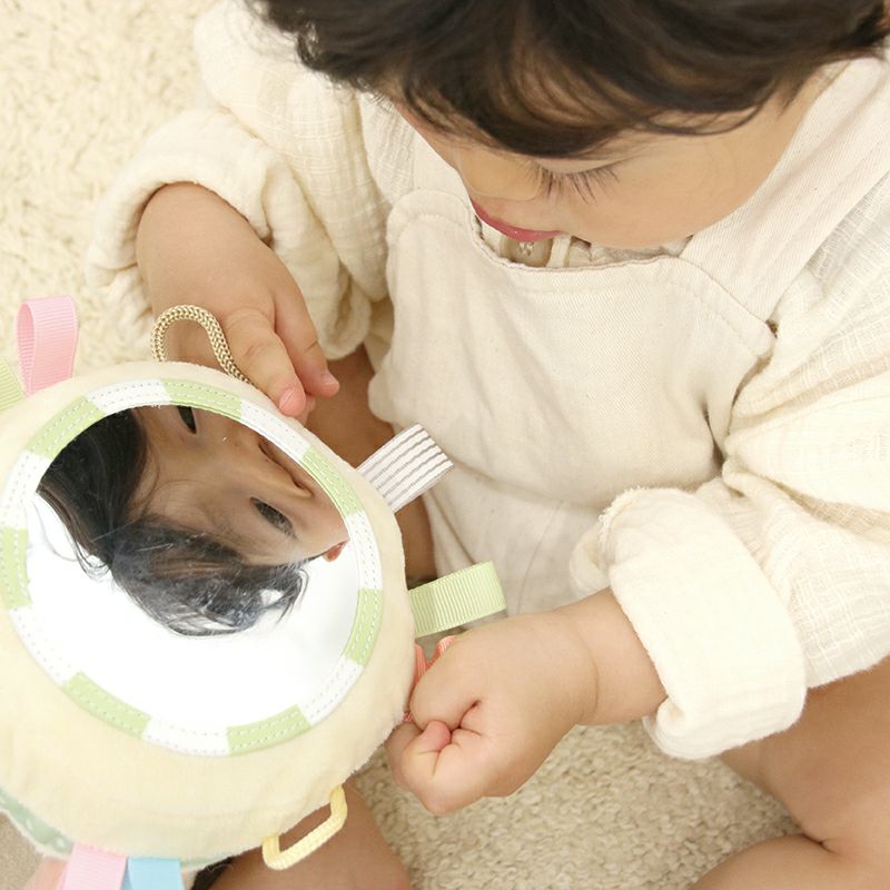 ご出産祝いに！安心・安全の布おもちゃ☆エドインター☆アニマルブロック色々な遊びができるベビー用おもちゃの画像