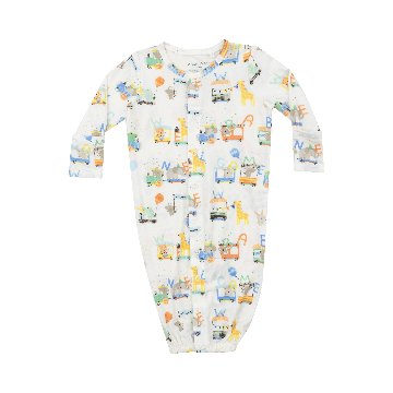 ご出産祝い・ご出産準備に！サンフランシスコ発ベビー服ブランド「エンジェルディア」2ウェイオール赤ちゃん服・カバーオール表示サイズ0-3M（目安50-60）お揃いのベビー用帽子も！の画像