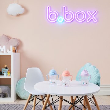 大人気ベビー用品ブランド「ビーボックス」シッピーカップ/ストローボトル「ジェラートシリーズ」Boysenberry（ラベンダー）の画像