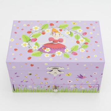 お誕生日プレゼントはあえてのクラシカルアイテムフランスおもちゃブランド「DJECOジェコ」のミュージックボックス・オルゴール（プリンセス）画像