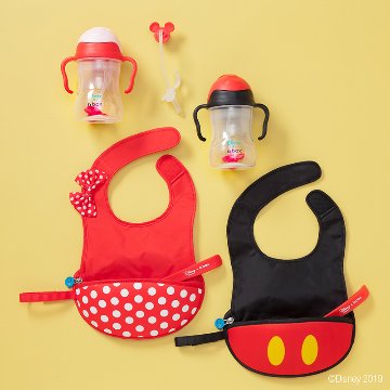 ディズニー好き必見！ご出産祝い・プレゼントにも！！オーストラリア発ベビー用品「ビーボックス」ストローボトル/シッピーカップ（ディズニー/ミッキー）の画像